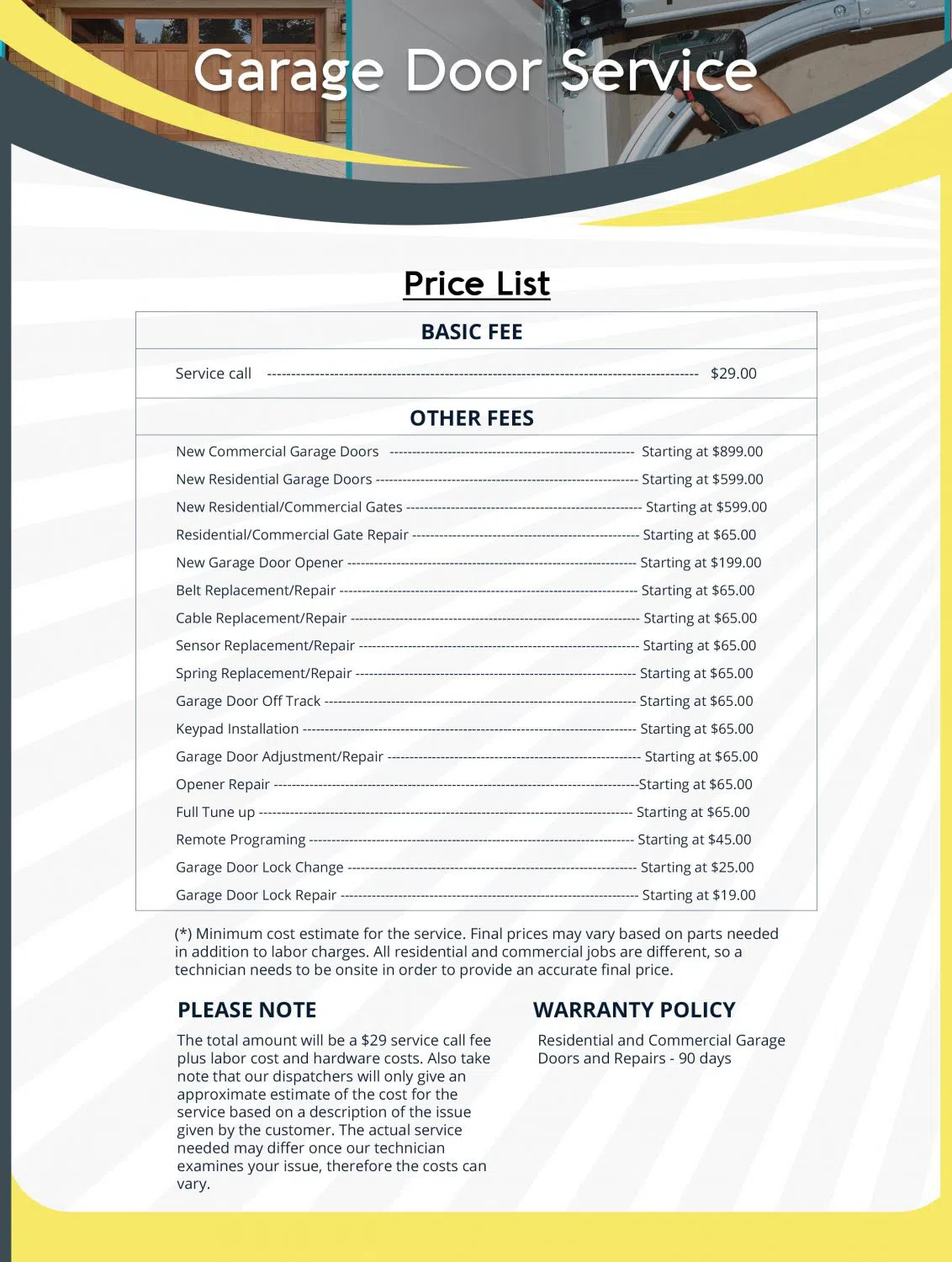 All County Garage Door Service Boston, MA 617-229-7915